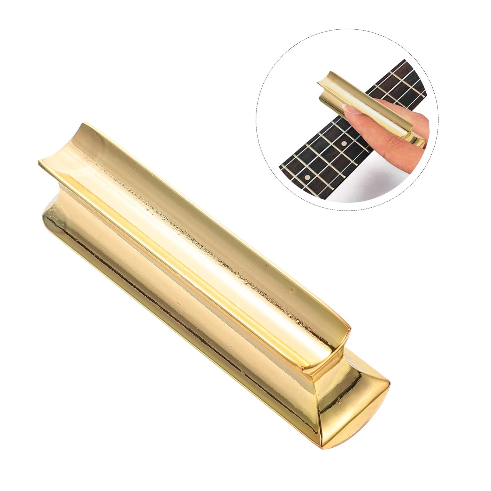 GOOHOCHY Firm Guitar Slide Bar Metal Guitar Slide Stick Guitar Slide Accessory