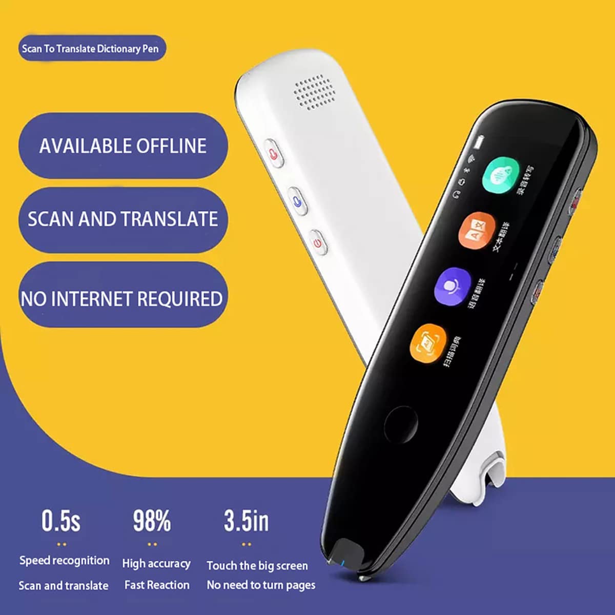 Stylo Pour Traducteur De Scan, Stylo De Numérisation Intelligent WiFi