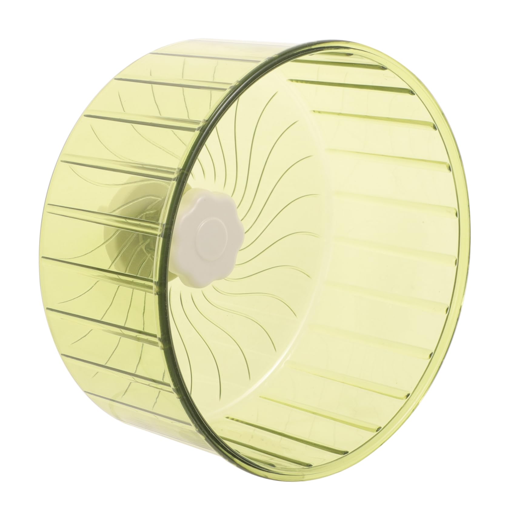 INOOMP 5pezzi Ruota Per Criceti Silenziosa Plastica Accessorio Per Esercizio Per Criceti Cincillà e Gerbilli Design Trasparente e Leggero Per Divertimento Senza Rumore e Maggiore
