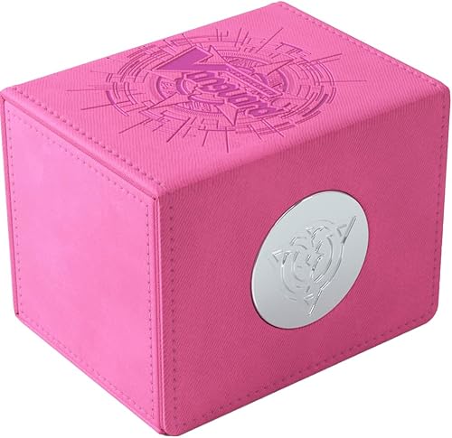 Gamegenic Cardfight!! Vanguard Nation's Vault Caja de cubierta premium Capacidad para hasta 50 tarjetas de doble manga Cajón adicional para