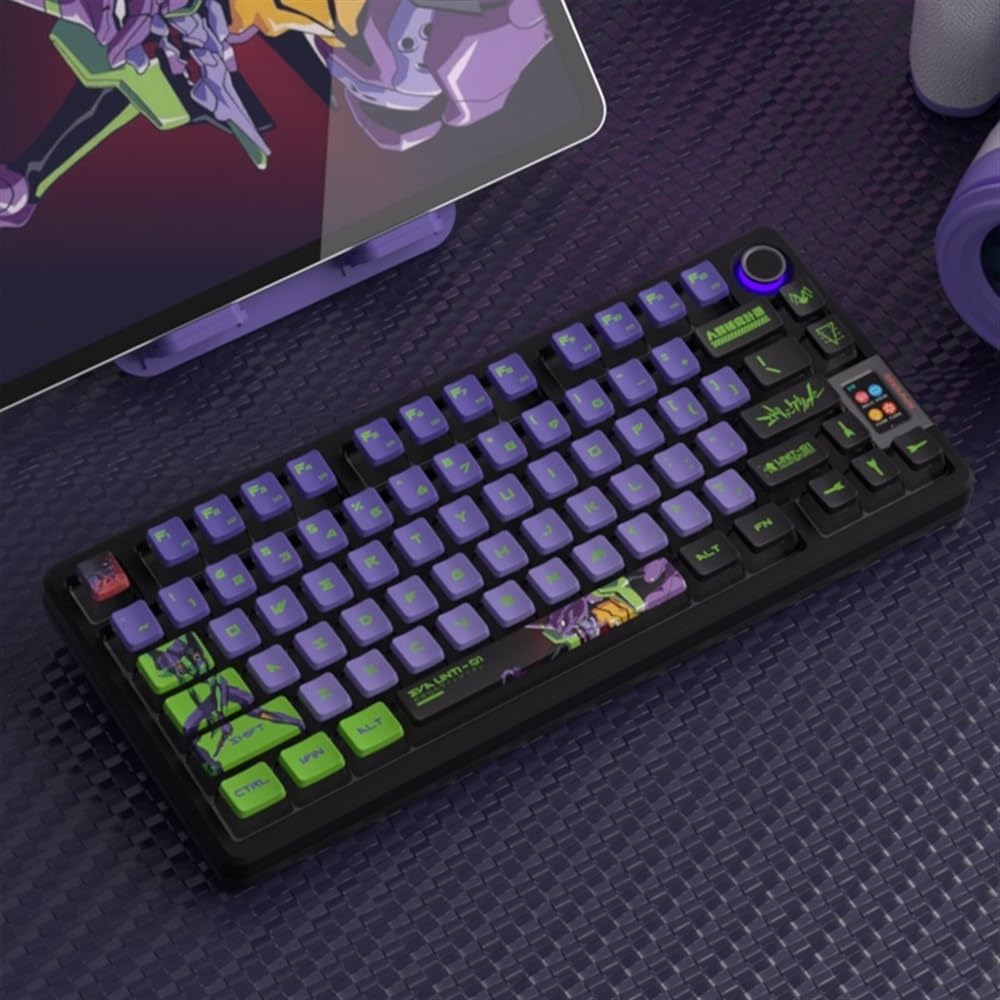 Keycaps Evangelion Traslucidi - Set 122 Tasti PBT+PC Profilo OEM - Foto 7