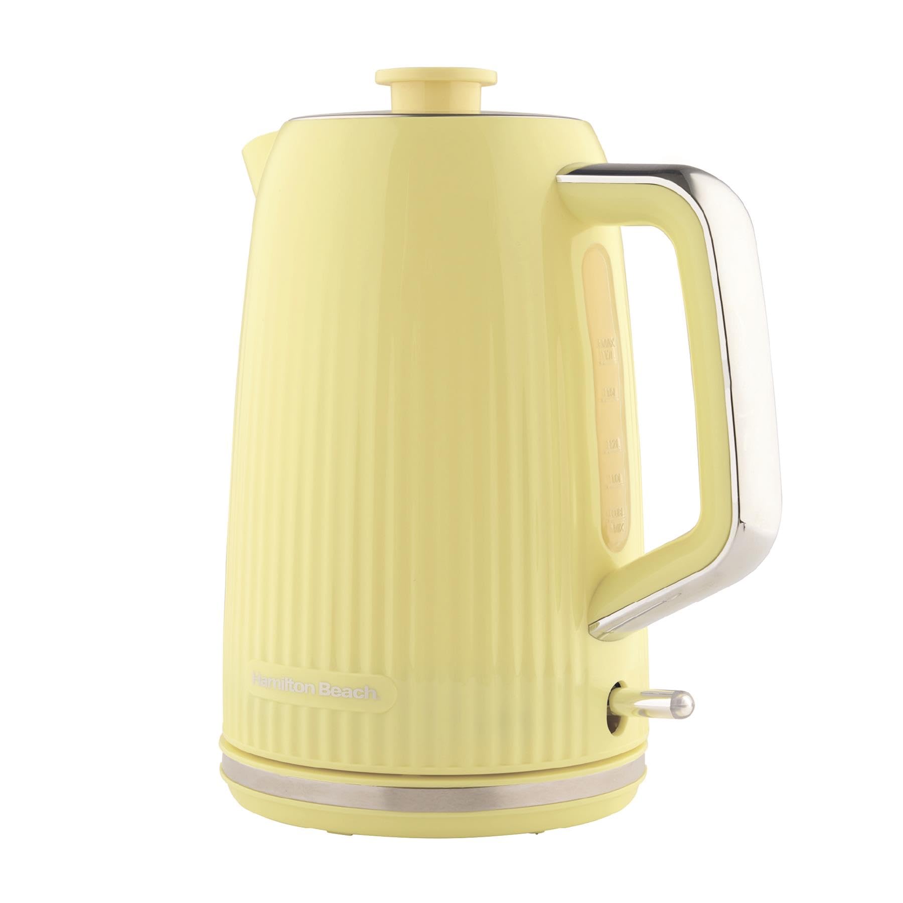 Hamilton Beach Miami 1.7L Kettle - Banana Split - Yellow