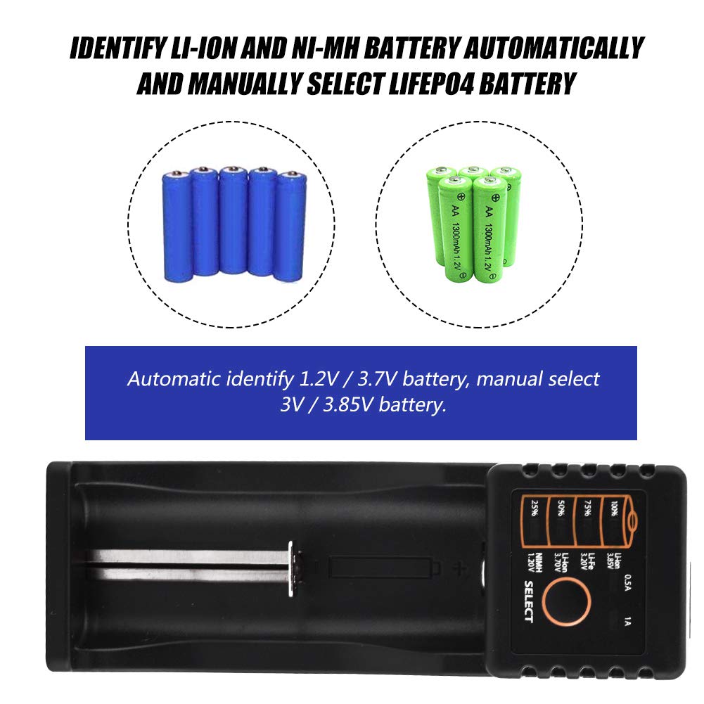 Chargeur Universel 2 Slots Pour Piles Lithium Et Ni-MH - Sécurité Intelligente