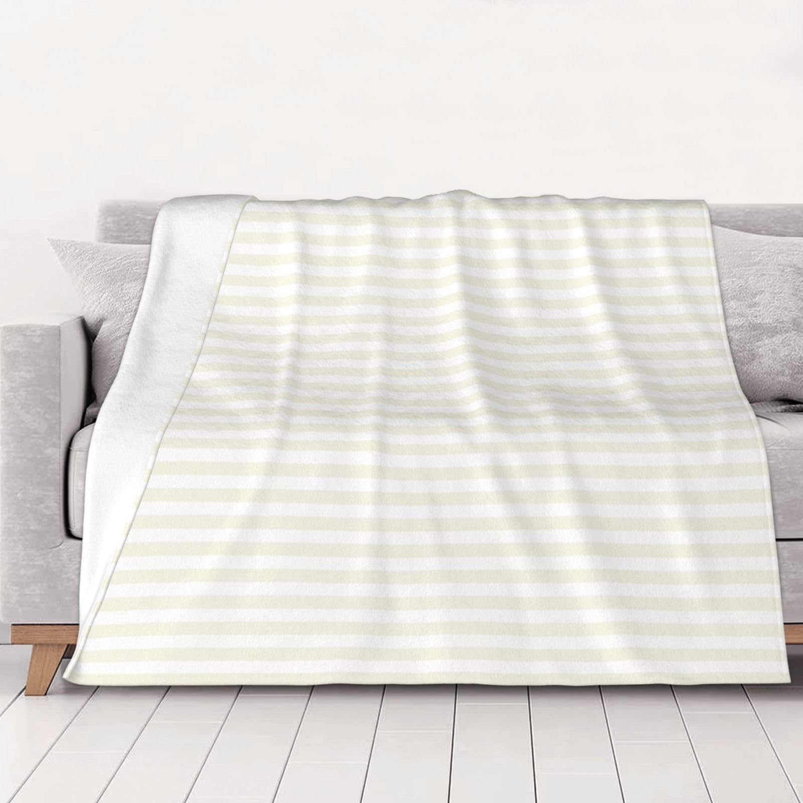 Swan Überwurfdecke mit weißen Streifen für Sofa, Bett, personalisierbar, leicht, weich, gemütlich, Wandteppich für Raumdekoration