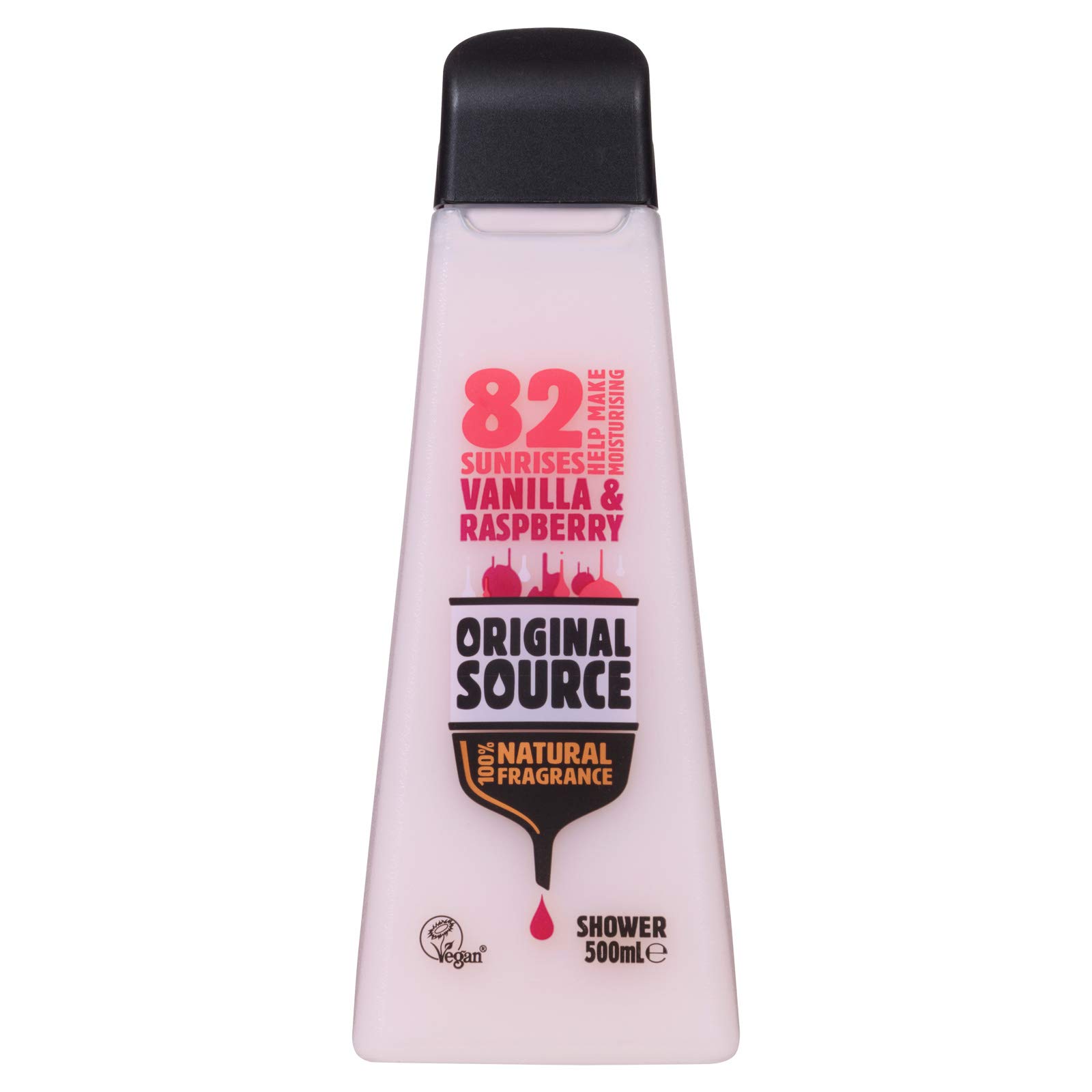 Original Source Vanilla Milk and Raspberry Shower Gel 500 ml