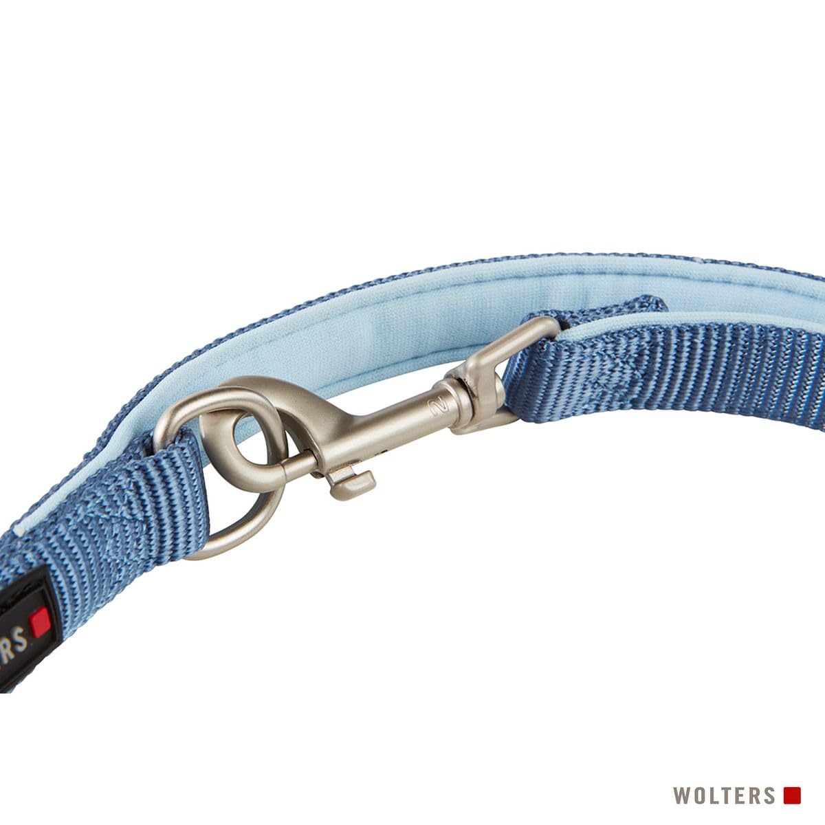 Wolters Führleine Professional Comfort, Farbe:Riverside Blue/Sky Blue, Größe:M 200 cm x 15 mm