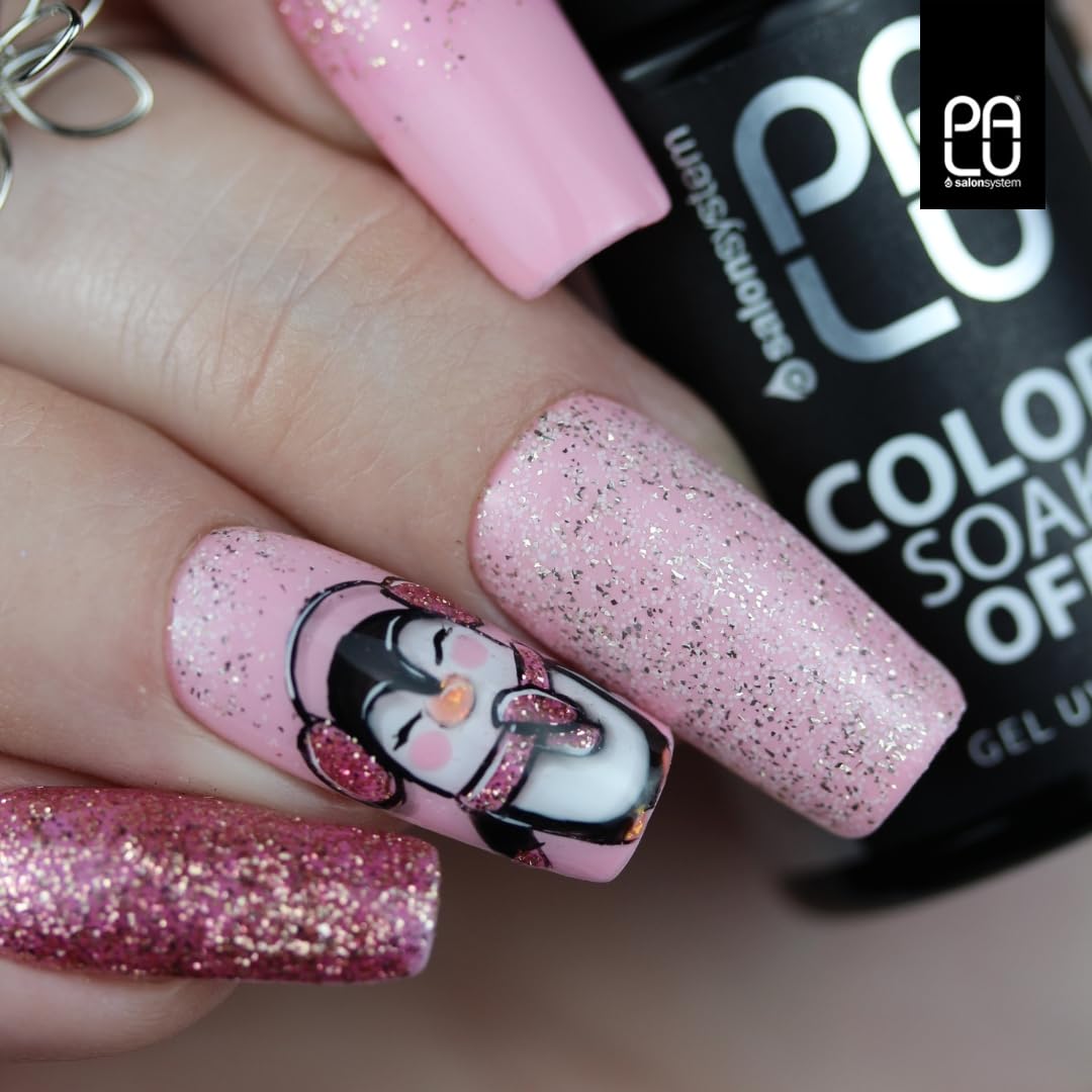 PALU - Nagellack für UV und LED Lampe - UV Farblack - Intensiver Glanz, mitteldichte Konsistenz, Deckkraft bereits nach 1-2 Schichten - Haltbarkeit bis zu 3 Wochen, 11 g, Wroclaw Ww3