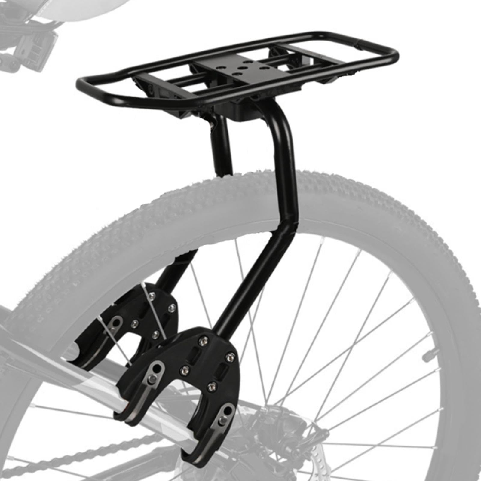 TISHITA Portapacchi per Bici, Staffa per Portapacchi Posteriore, Attrezzatura per Ciclismo, Portapacchi, Portapacchi per Mountain Bike