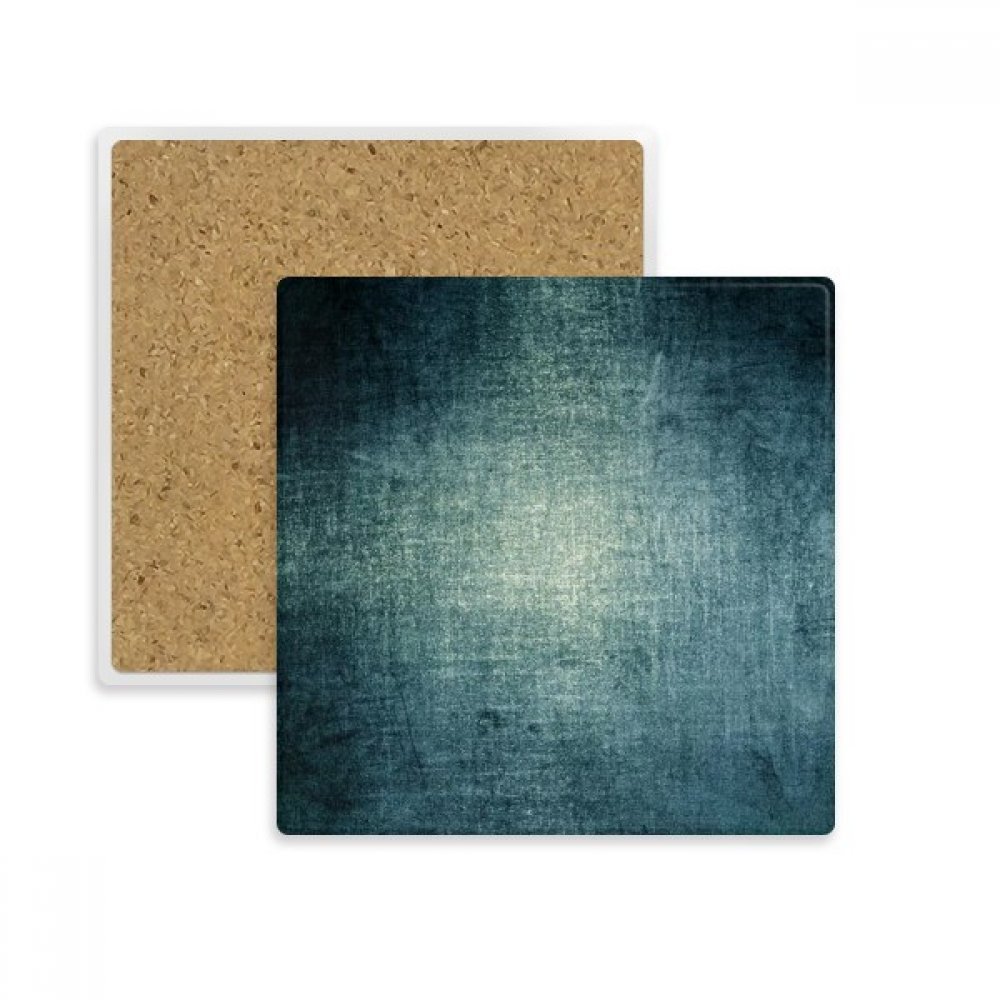 Porte-tasse en pierre absorbante de qualité supérieure avec motif texture métal rugueux