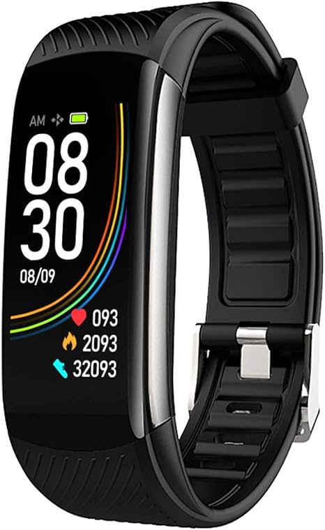 Amazon.com: YZPFSD Reloj Inteligente Hombre Smartwatch Mujer Pulsera  Actividad Impermeable Reloj Deportivo Con Contadores De Podómetro Calorías  Cronómetro Notificación De Mensajes para Android Y iOS,Black : Electronics