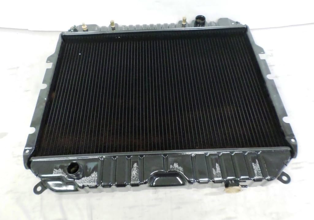 Radiator - Cooling Direct Compatible/Replacement for 1448 92-96 Ford Econoline Van V8 7.5L Gas-Engine Only - Brass Tank Copper Brass Core