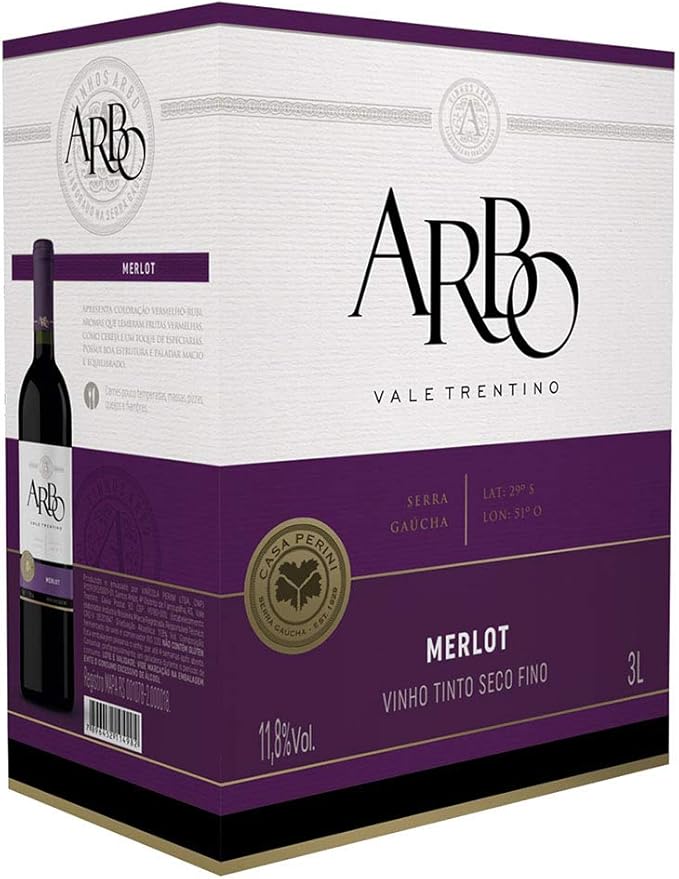 merlot bolsa in box