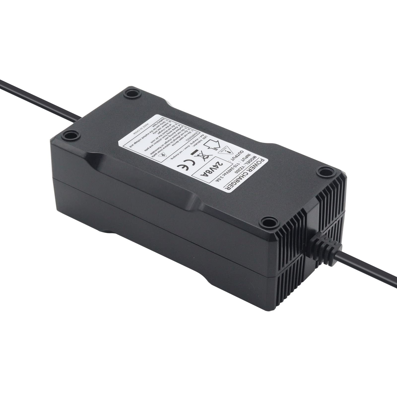 24 V 8 A Fuente de alimentación Cargador de Silla de Ruedas Scooter eléctrico 3 Pines Conector XLR sustituye a 1202L2 para baterías de Bicicleta de 24 V Prophete, Aldi, Mercado de hagebaumarkt