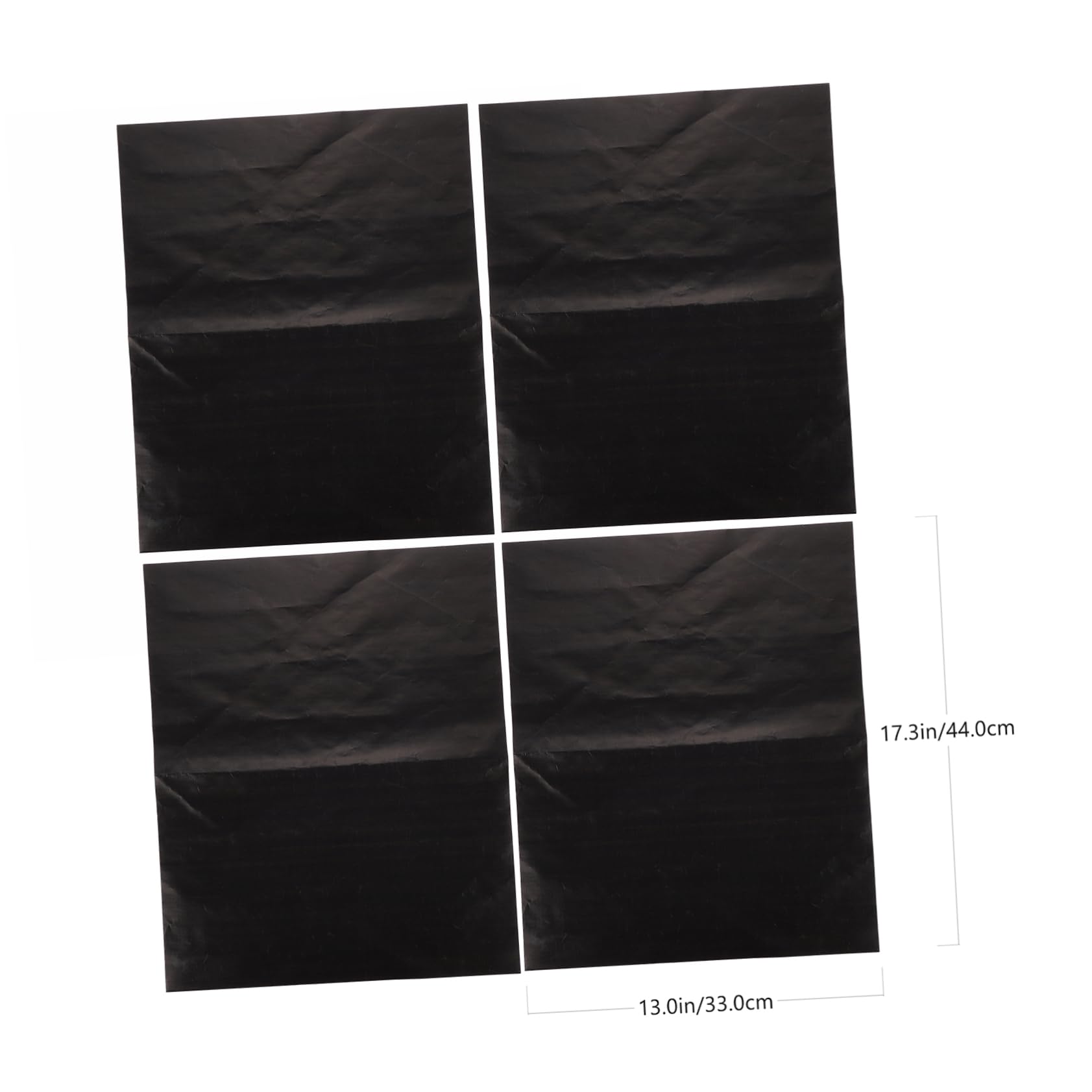 FONDOTIN 4Pcs Nonstick Barbecue Mats Durable Oven Pads for Baking Grilling Heat Resistant Easy Clean Baking for Ovens Bbqs