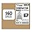 Ultrasac 18 Gallon Compactor Bags (160 Pack with Ties) For 18 Inch Compactors - 28.25 x 33.5 Heavy Duty 2.5 MIL Garbage Disposal Bags Compatible with Whirlpool