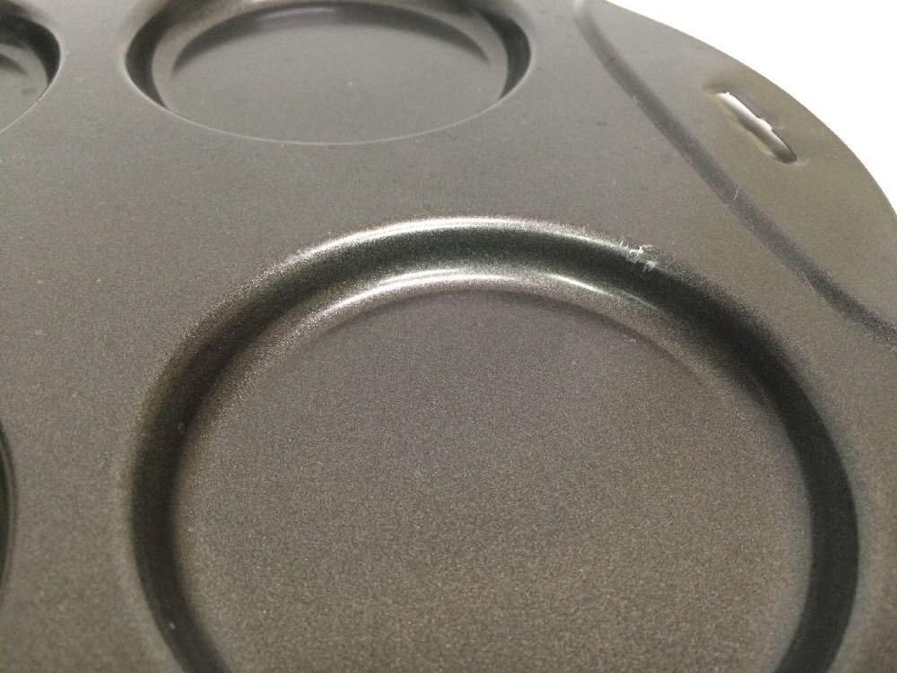 Norpro Puffy Muffin Top Pan Makes 6 Non Stick High Rise Crown 4" Wide .5" Deep
