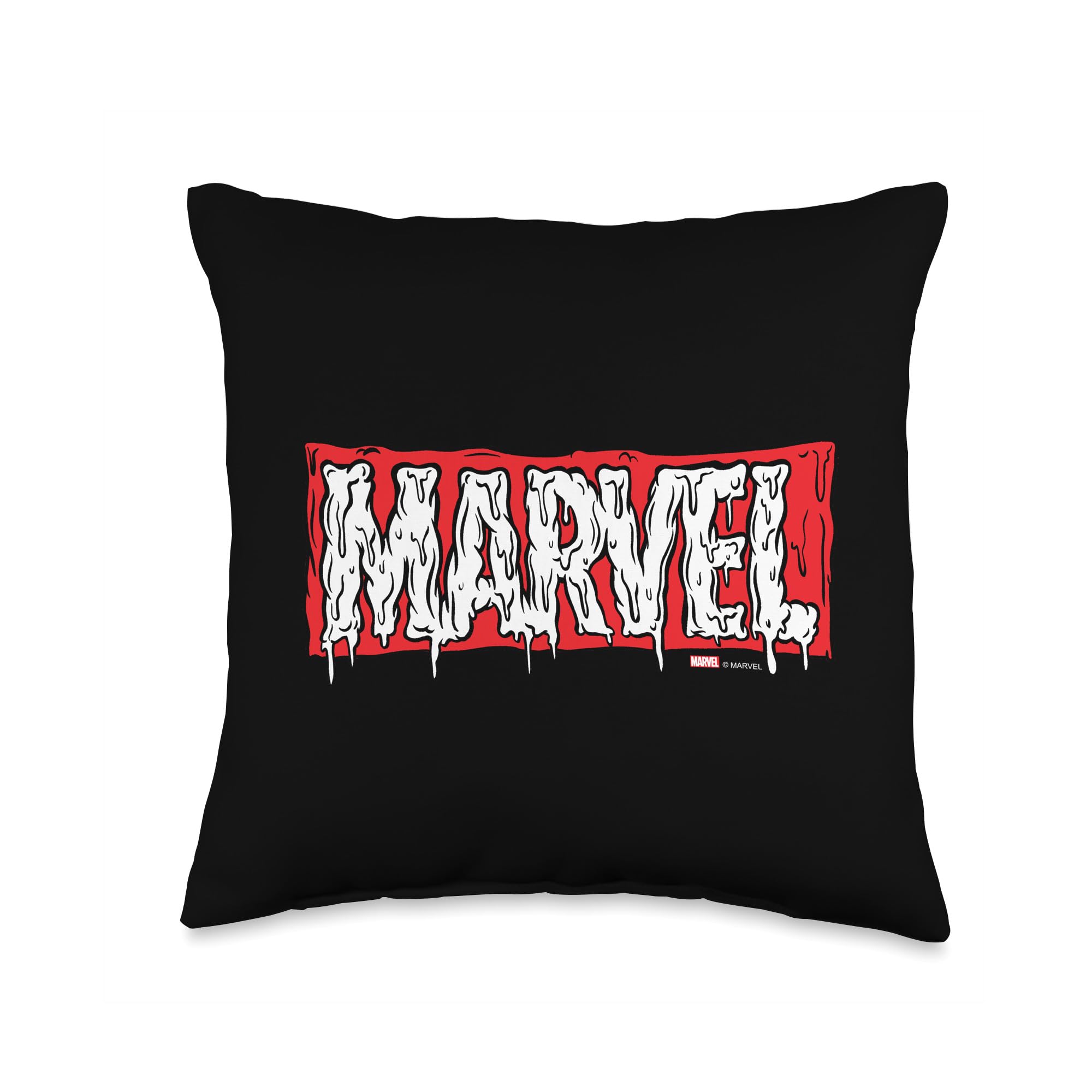 Coussin Marvel Red Brick Logo Grime Time multicolore 40x40 cm pour salon