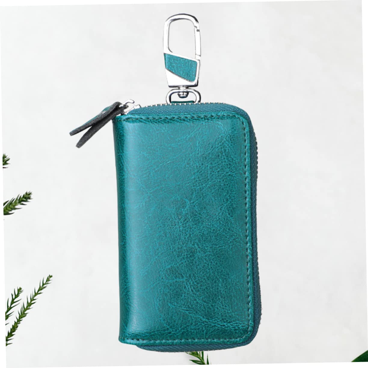 GLEAVI 3piezas Bolsa De Cintura De Cuero para Llaves De Coche Estilo Chic y Funcional Diseño Duradero y Seguro Protege Tus Llaves De Perdida y Rasguños para Tipos Mosquetón para Colgar