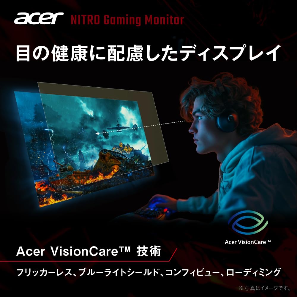 Amazon.co.jp: Acer Nitro 湾曲 34インチ ウルトラワイド 非光沢 UWQHD