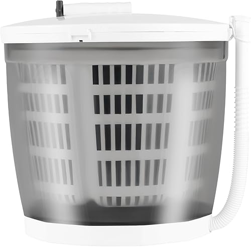 Miniatura 2 de Lavadora manual 2 en 1, mini lavadora portátil multifuncional, secadora giratoria de ropa para camping, viajes, interiores o exteriores