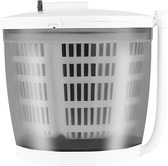 2 in 1 Manual Washing Machine, Multifunctional Mini Portable Washing Machine Clothes Spin Dryer for Camping Travel Indoors or Outdoors