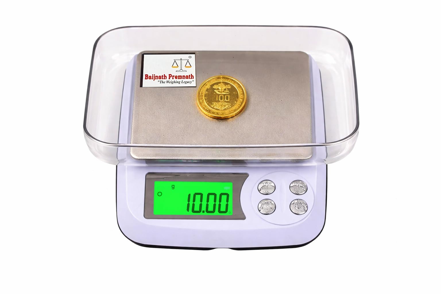 Baijnath Premnath iScale DM-3 500g x 0.01g (10mg) Jewellery Weighing Scale, Gold & Silver Ornaments and Laboratories Weight Measuring Machine Weighing Scale (Not legal for commercial use)-image-20