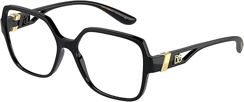Miniatura 1 de Dolce  Gabbana MONOGRAM DG 5065 Negro 5516140 mujer Gafas marco