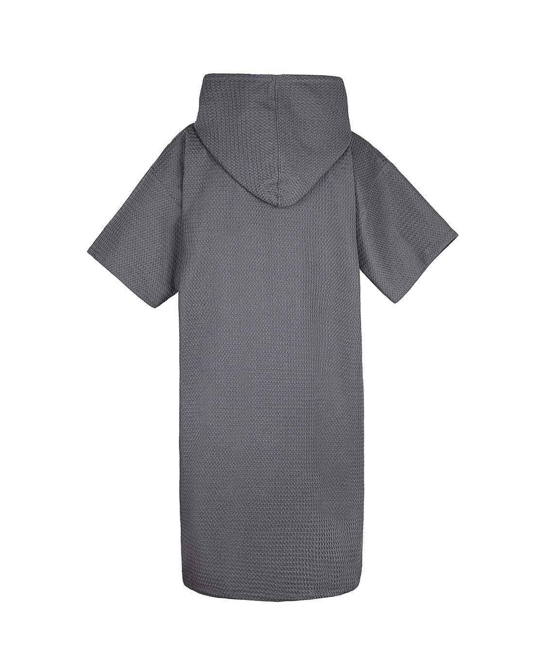 ATLANTIC SHORE | Surf Poncho | Travel Edition aus 100% Baumwolle (Waffelpiqué) | Unisex | Travel für Erwachsene
