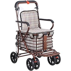 美品コンパクト軽量シルバーカー・アソシエばら　ケアマックスCP アソシエ ケアマックス シルバーカー・ショッピングカー 【通販