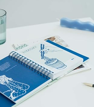 Kokonote The Beauty Of Everyday Life Diary 2023-2024 | 17 Months Academic Week To View August 2023 - December 2024 Mid Year With Stickers Cute Stationery Gifts (AEKOSVP2309)