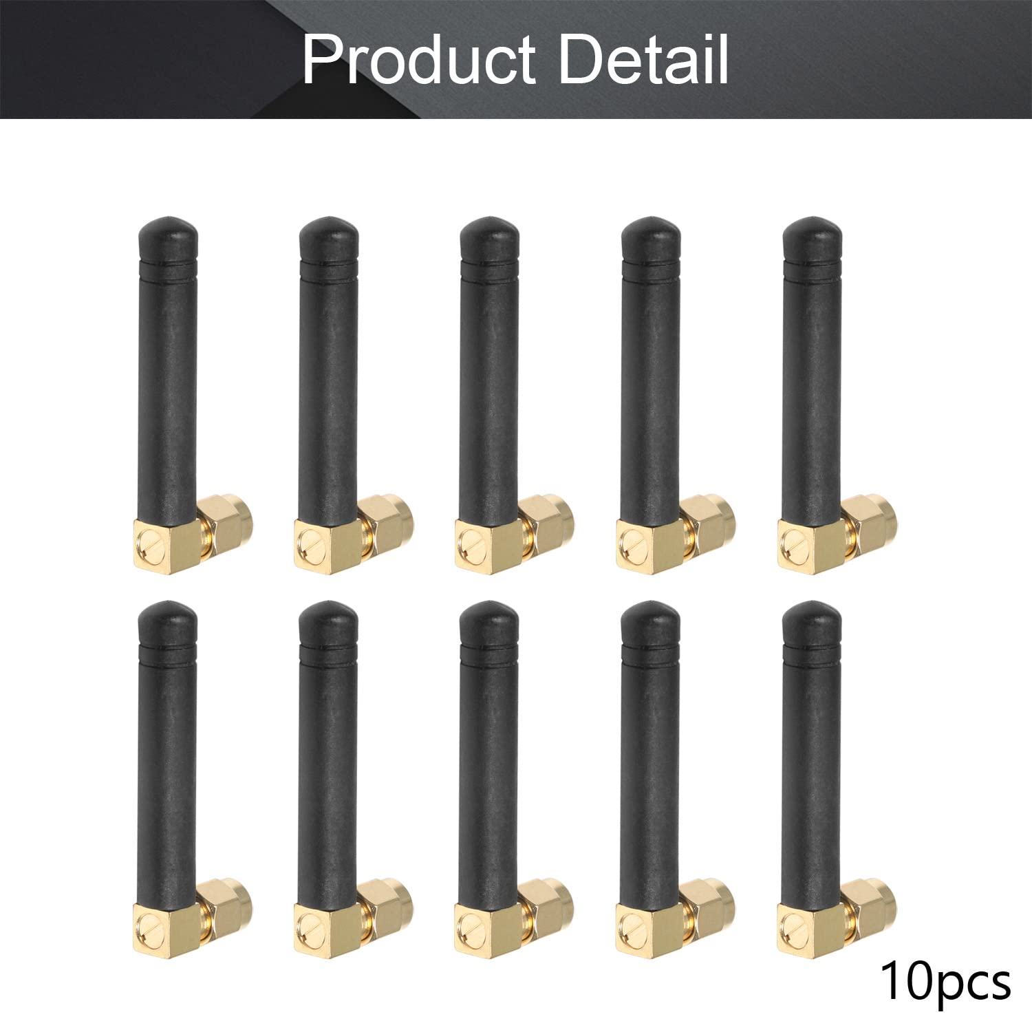 Antenna UHF PER TYT TH-446 11CM CONNETTORE SMA MASCHIO - I.L. Elettronica - Foto 5