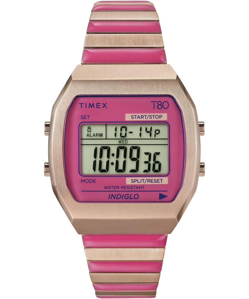 Timex 80 36mm Stainless Steel Expansion Band Watch TW2W41600