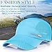YING LAN Summer Autumn Men Women Outdoor Sport Baseball Hat Running Visor Sun Cap (Blue)