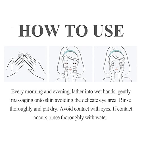 Miniatura 8 de Vitamina E Hidratante Lavado Facial Aceite de Girasoles Limpia Poros Piel Suave 3.4 fl oz/3.38fi.oz