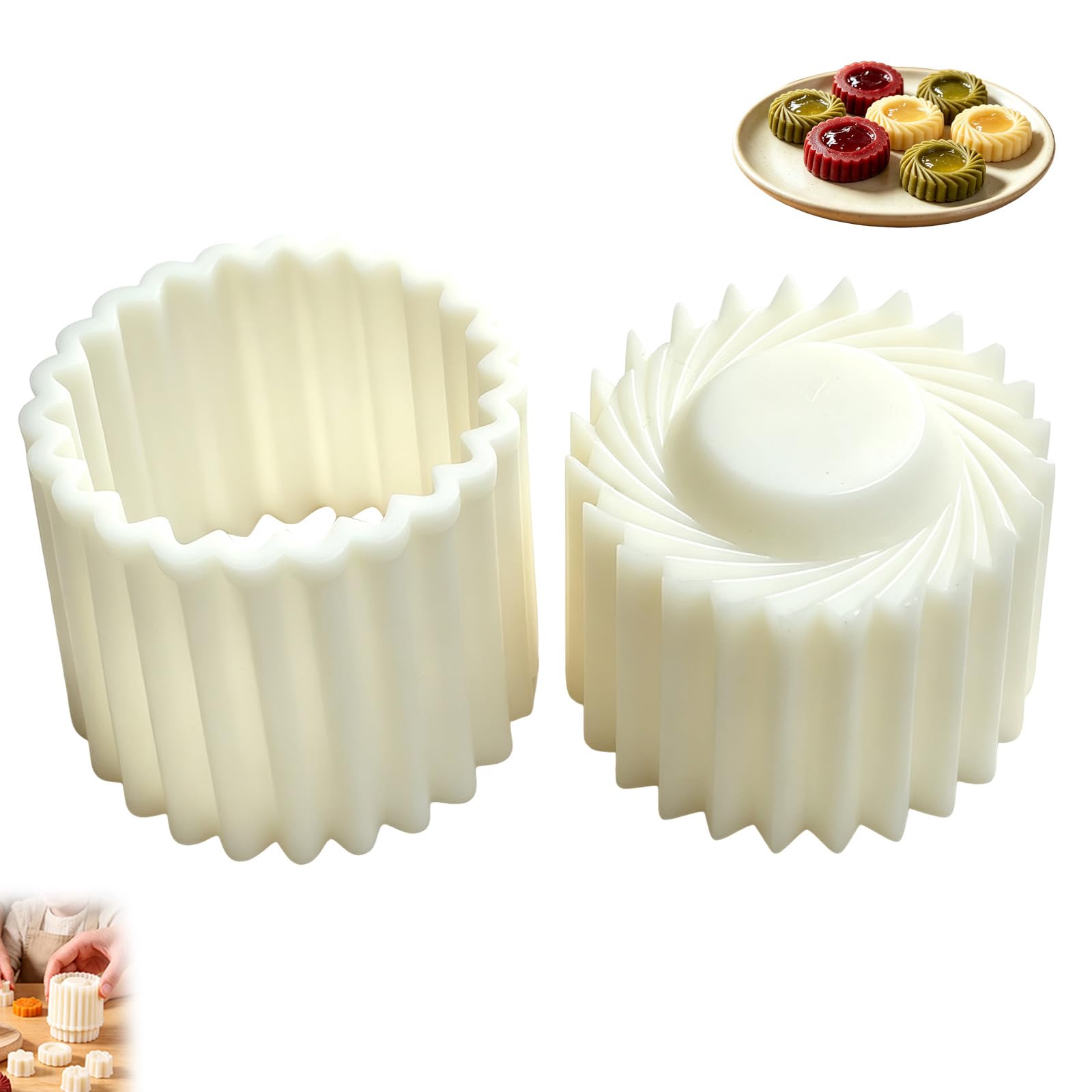 Creative Double-Ended Pastry Mold, 2-in-1 Double-Sided Pastry Mold (1Pc)