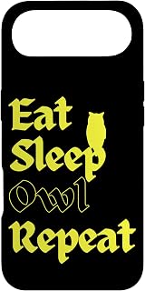 Eat Sleep Owl Repeat Case for iPhone Air