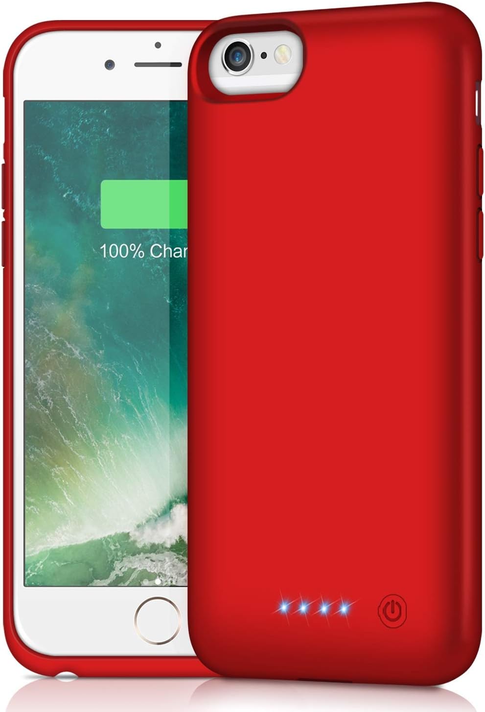 HETP Battery Case for iPhone 6s/6/8/7/SE(2020/2022),Upgraded 6000mAh Ultra Slim