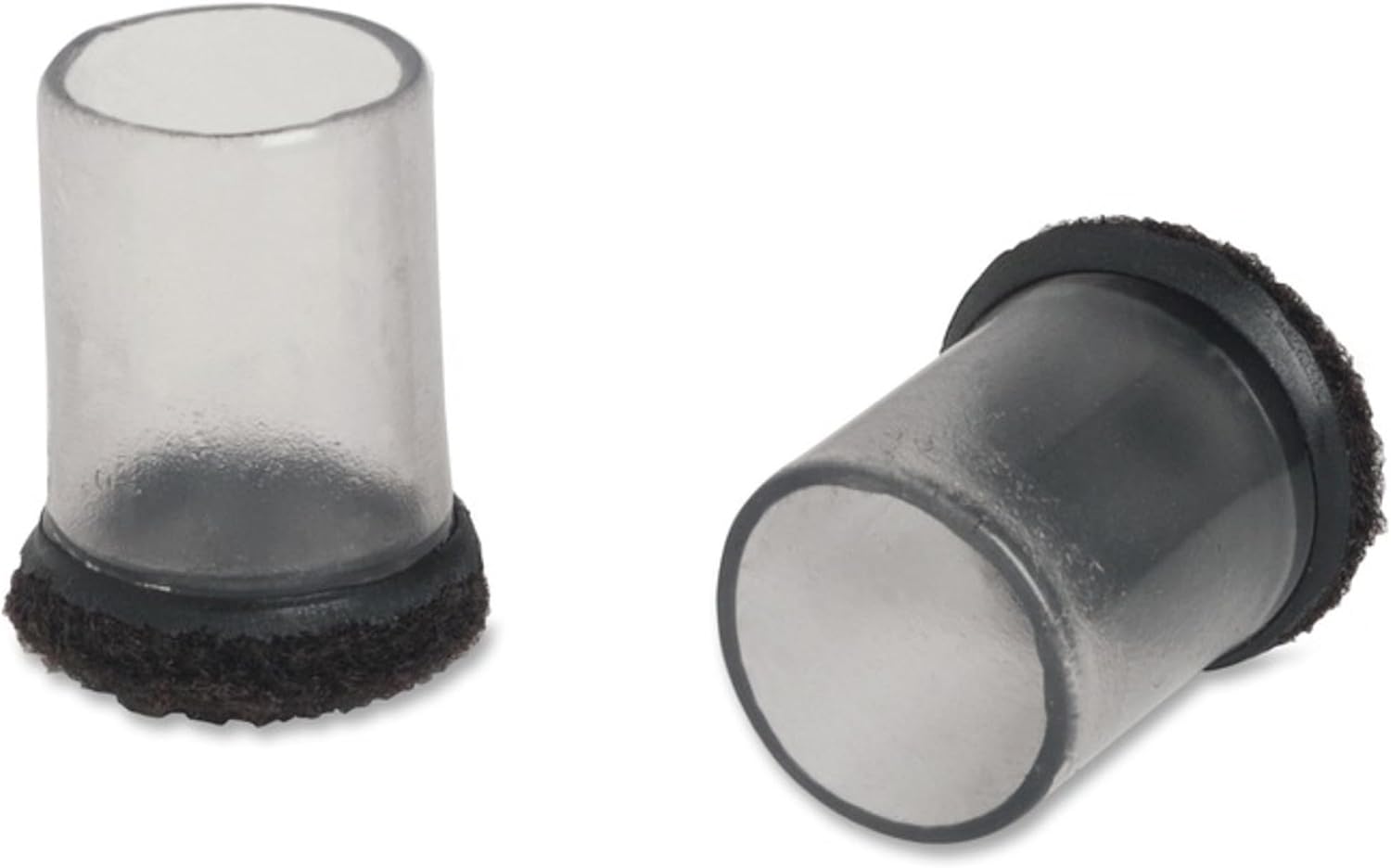 LLR49320 - Lorell Clear Sleeve 16 Floor Savers fit 7/8" to 1-1/16" Round Legs or 3/4" Square Legs