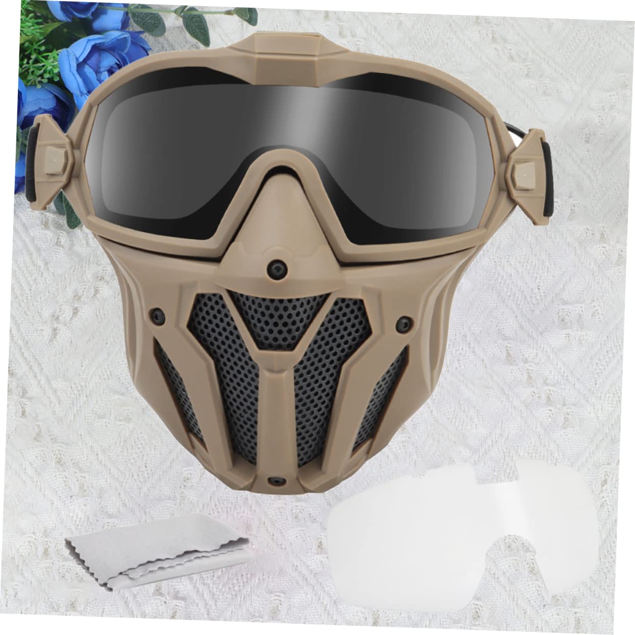 Toyvian 1Ensemble Jeu Extérieur avec Lunettes Respirantes Buée Protection UV Couleur Batterie pour Activités Plein Air