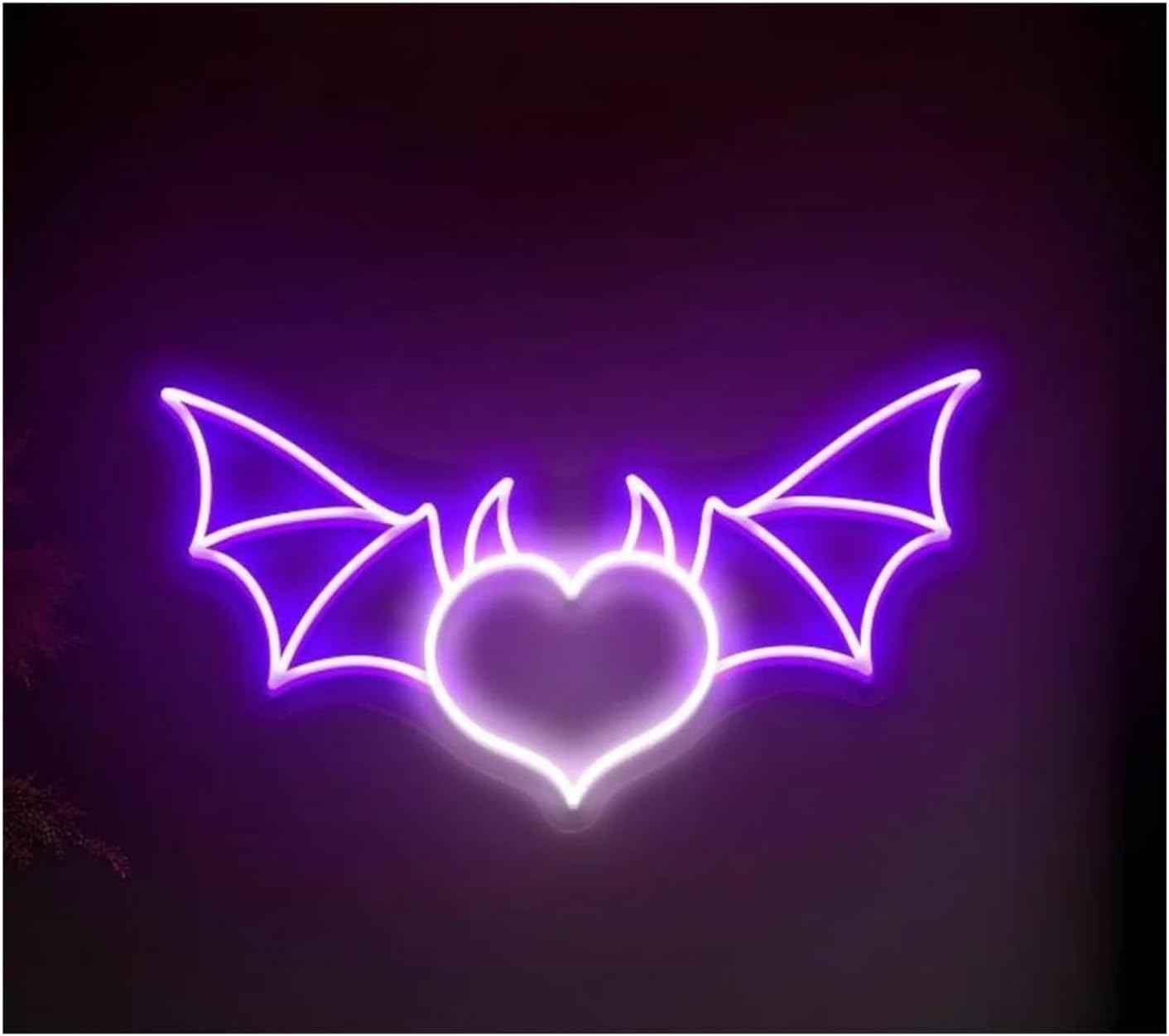 オーダーメイド 韓国語 ネオン「너무 사랑스러워」ピンク紫 35cm