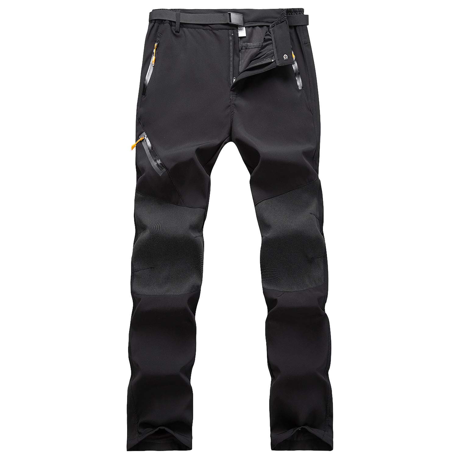de Los Hombres Exterior Pantalones Ligeros Secado Rápido Senderismo Caza Pantalones de Pesca con Cinturón