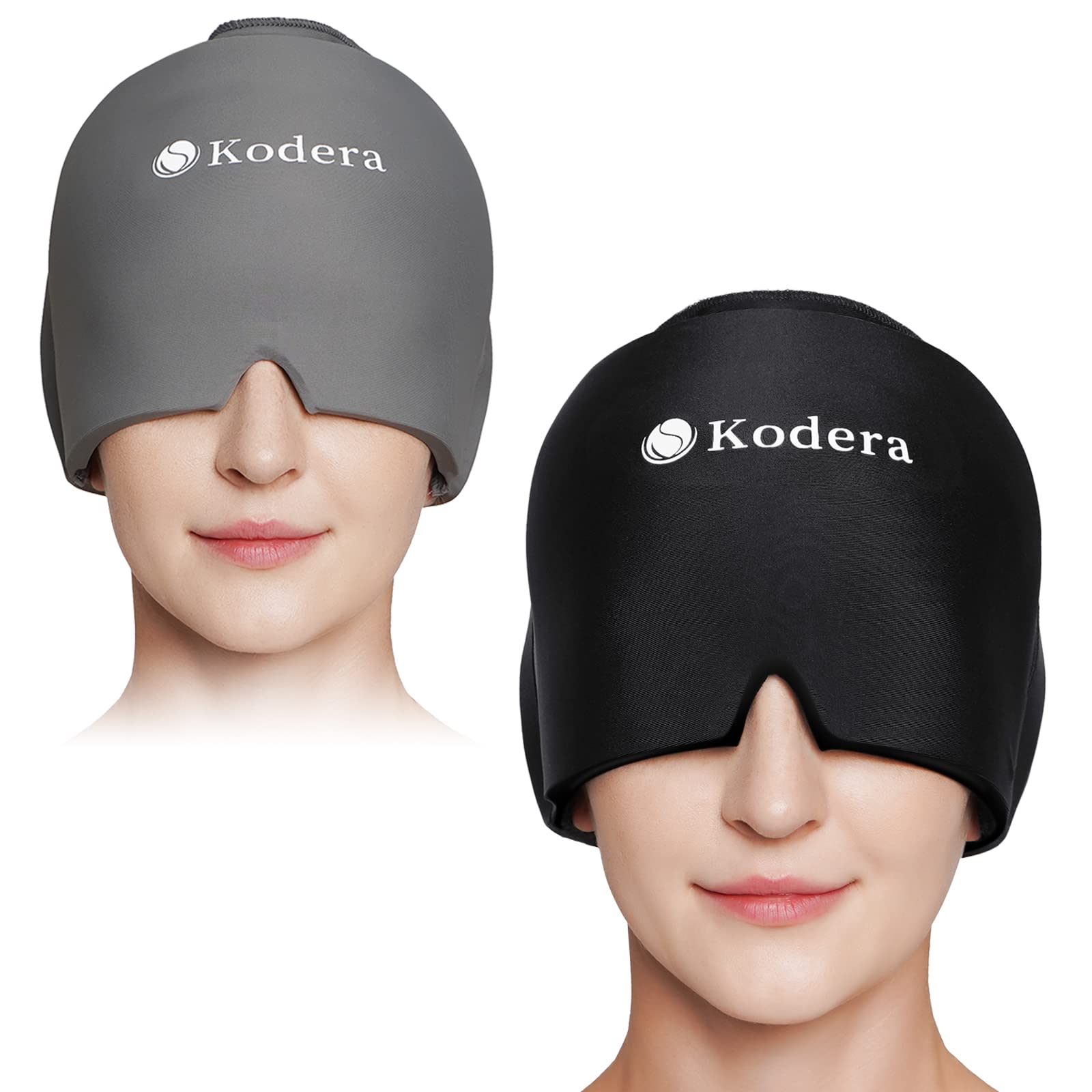 Buy 2 Pack Headache & Migraine Hat, Migraine Ice Head Wrap for Headache
