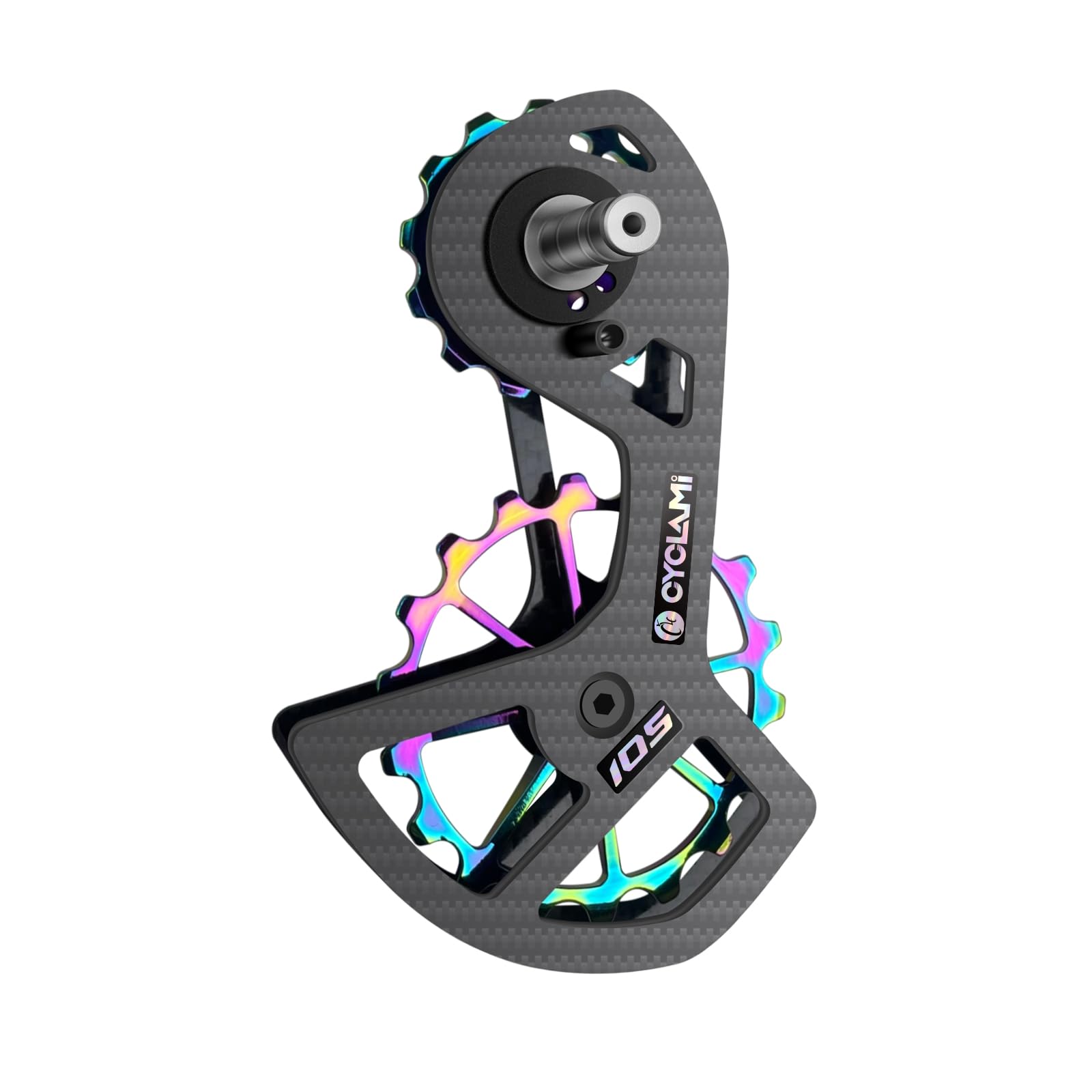 bicicletta in fibra di carbonio deragliatore posteriore bicicletta cuscinetto in ceramica ruote set per SHIMANO Ultegra DURA ACE 105