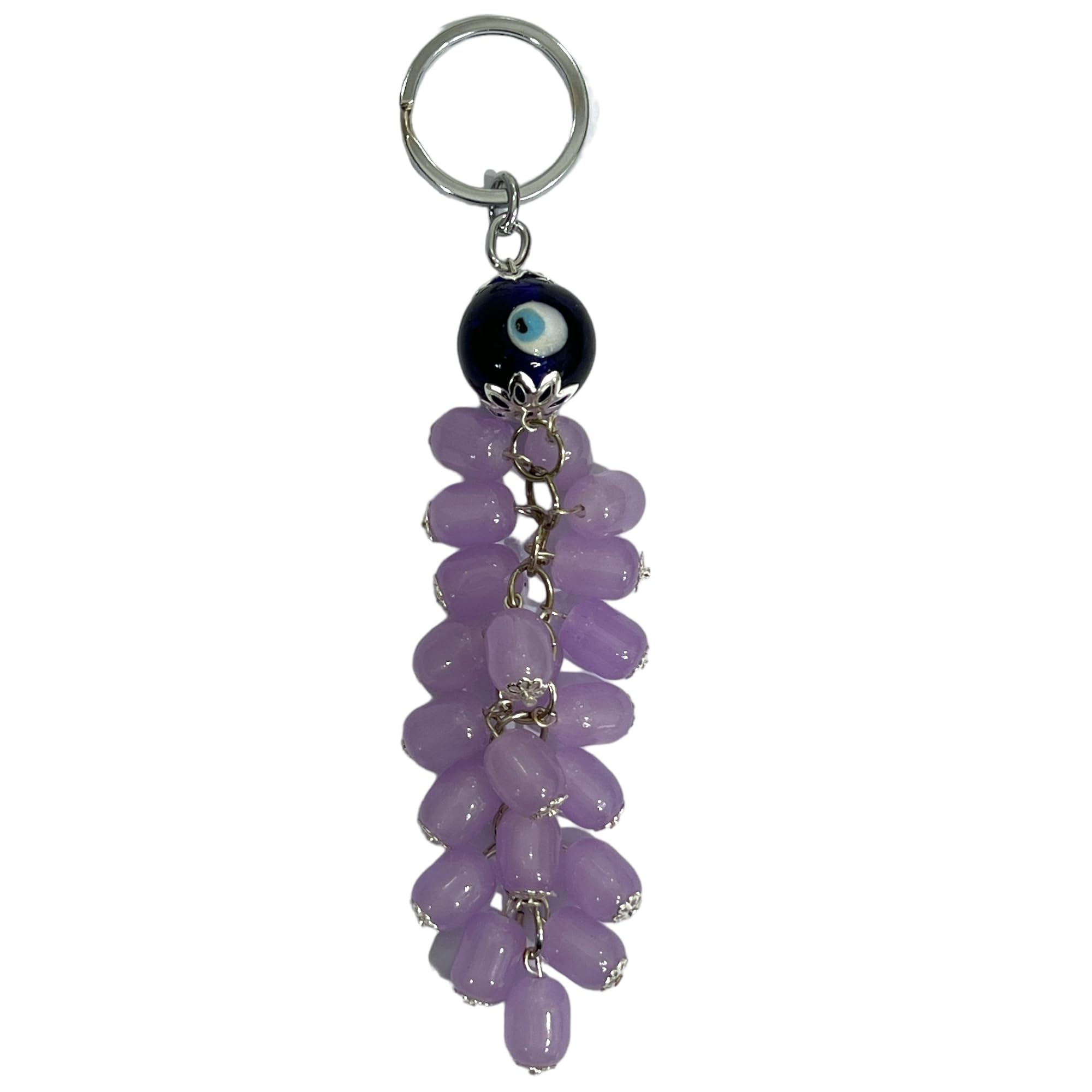 Evil Eye Keychain - Stainless Steel Gift -16