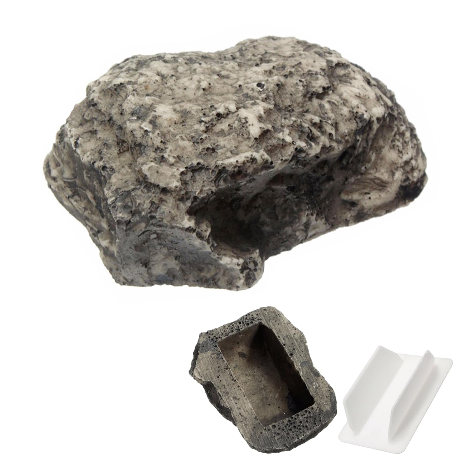 Boîte à Clés De Coffre-fort En Pierre De Pin Simulée Pour Cacher De L'argent Privé, Forme: Pierre