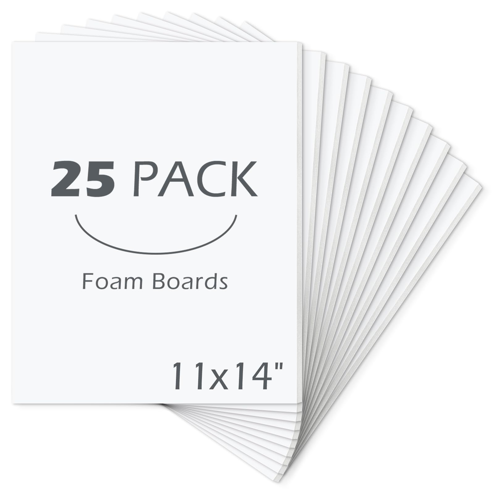 Mat Board Center 25-Pack Foam Boards