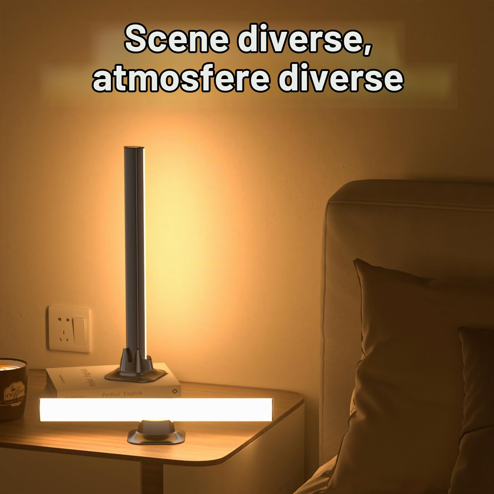 AURORIONCG Barra LED Gaming RGBIC per TV e Monitor PC — immagine 16 di 16