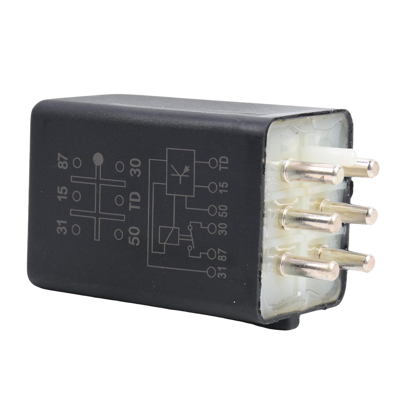 Fuel Pump Relay Compatible with Mercedes 380SL 450SL 450SEL 450SEC 1972-1981 0015450605