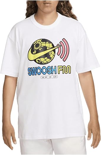 Nike Sportswear Mens Max90 T-Shirt White, FZ5404-100 Size Large