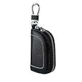 AdiStylinno Car Key Fob Case, Leather Car Key Case Multi-Functional Car Key Holder with Zipper for Women Men